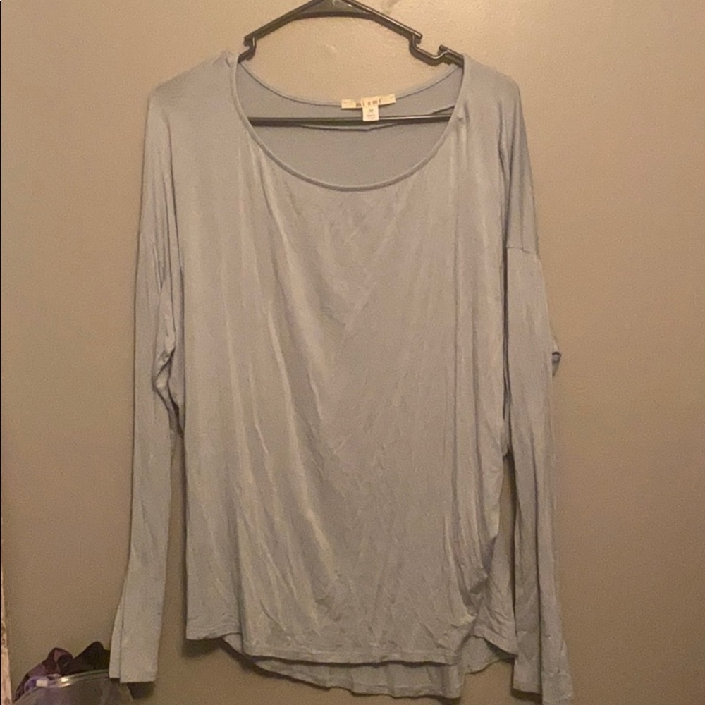 Light blue, long sleeve dress shirt